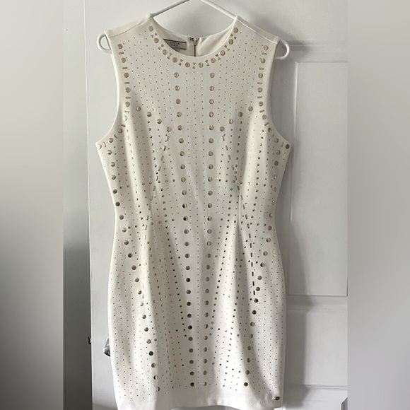 Dress with gold studs - Picture 3 of 8